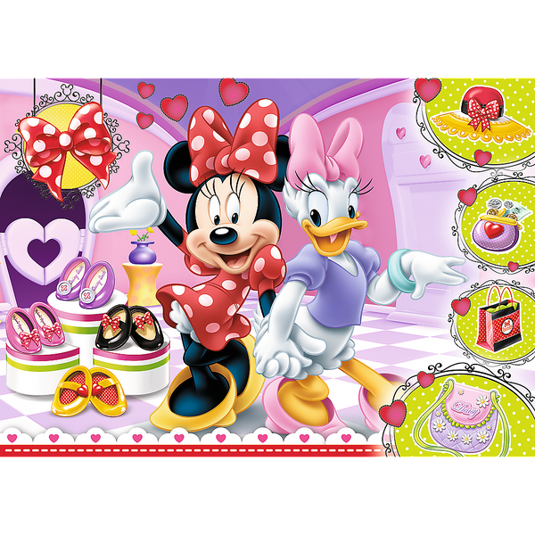 Puzzle 100 pcs. Minnie and glitter Trefl 14820
