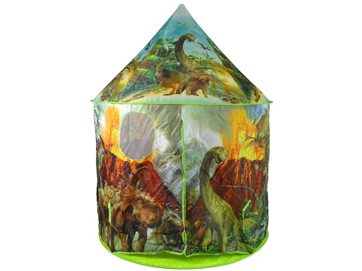 Children's Tent House Dinosaurs Garden Green