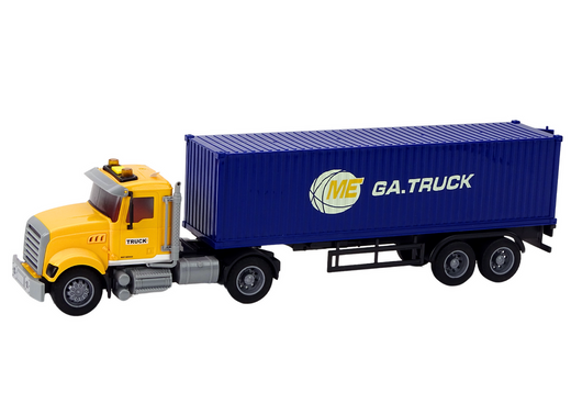 Truck Tir Semi Trailer Lights Sounds Drive Yellow