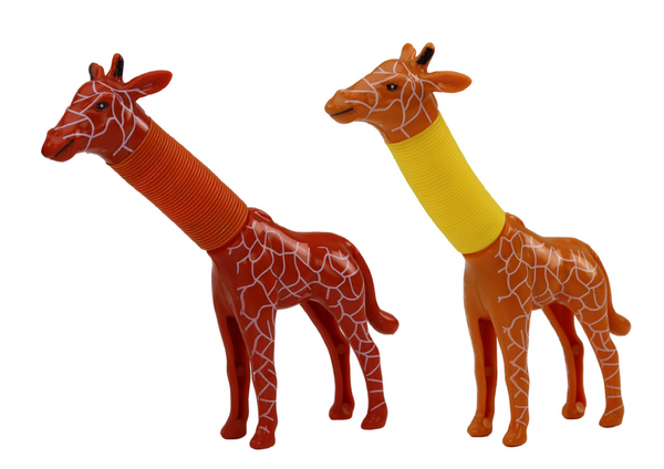 Żyrafa Do Rozciągania Antystresowy Świecący LED Pop Tube MIX