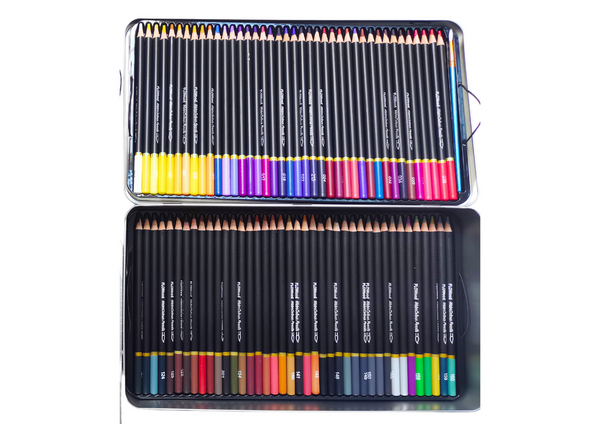 Large Set of Soluble Pencils 160 Pieces of Colors