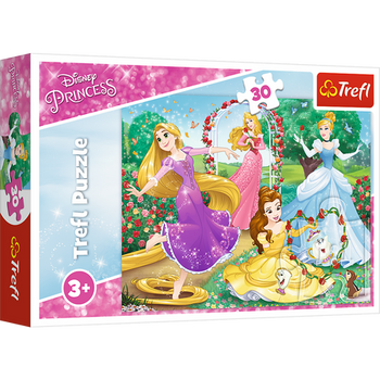 Puzzle - 30 - Być księżniczką - Disney Princess - Trefl 18267