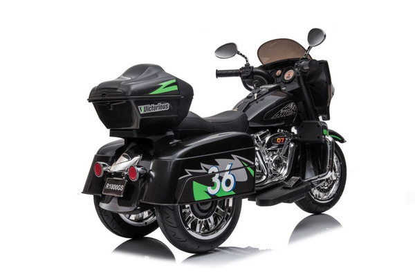 Goldwing NEL-R1800GS Three-Wheeled Battery Motorcycle Black