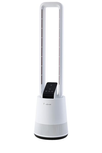 Bladeless Floor Fan Oscillation Timer LCD Display REMOTE CONTROL