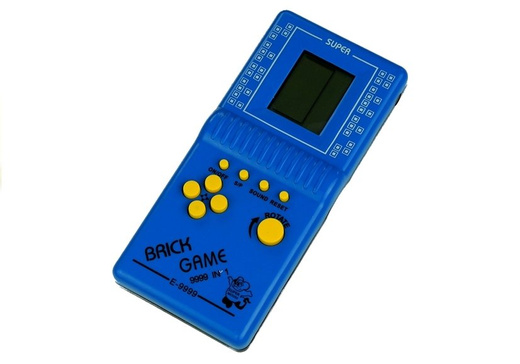 Brick Game Electronic Portable Blue
