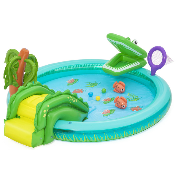 Inflatable Playground Crocodile 224 x 181 x 72 cm Bestway 53166