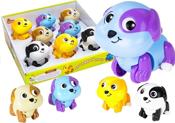 bunte Hunde Spielzeug Spielzeug für Kinder Hund WEIß