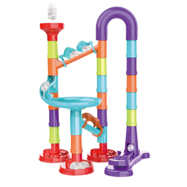 Kugelbahn Set Kugelbahn Rutschen Bunt Konstruktion