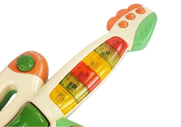Interactive Baby Piano Guitar Sound Light Green