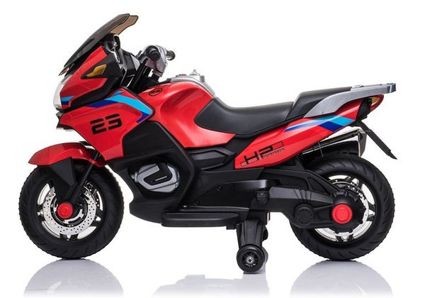 Kinderbatterie Motorrad XMX609 Modell Rot