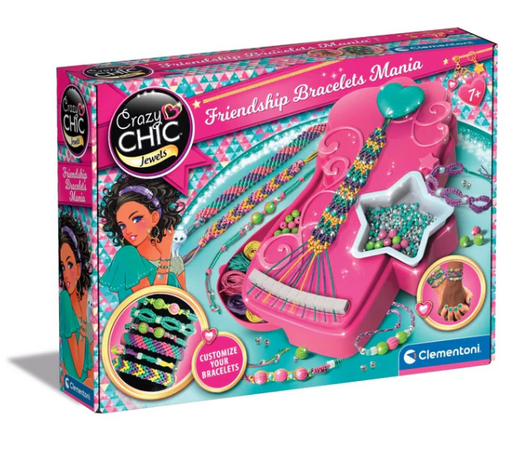Crazy Chic Armband-Werkstatt: Freundschaftsarmband-Manie Clementoni 18857