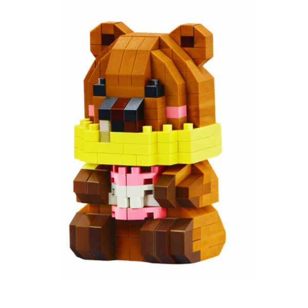 Capybara Bausteine 3D Figur 204 – 263 Teile.