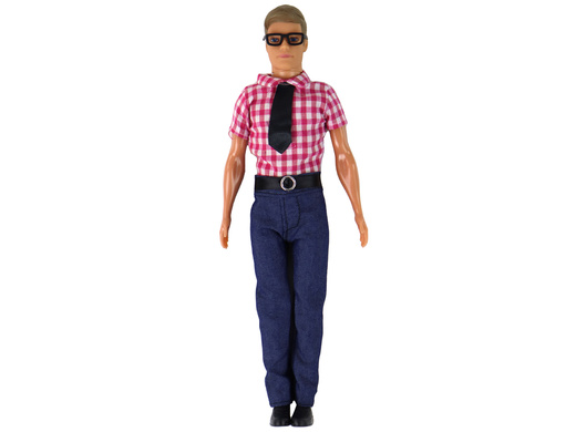 Male Kevin Doll In Formal Wear Moveable Hands Legs Head Red