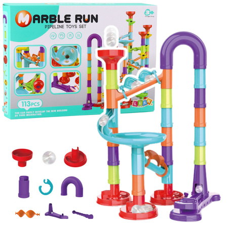 Ball Track Set Ball Track Slides Colorful Construction