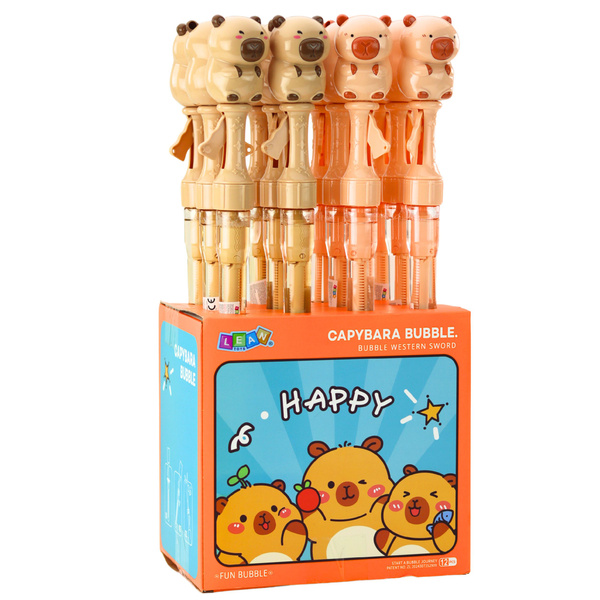 Soap Bubbles Großer ausziehbarer Zauberstab Capybara 49,5 cm 100 ml