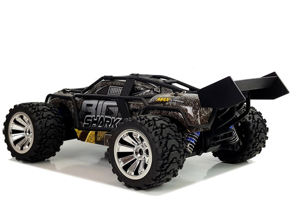 Off-Road Remote Controlled Brown & Yellow 2.4G 1:18 35 km/h Speed Control