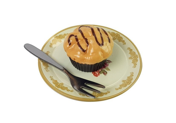 Teeservice: Geschirr + Süßwaren