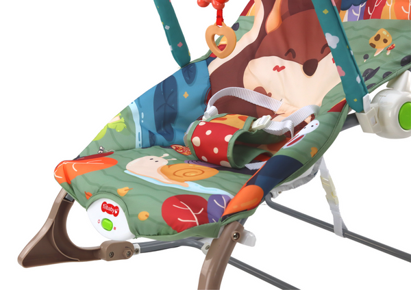 Rocking chair, Bouncer, Vibration, Sound, Fox