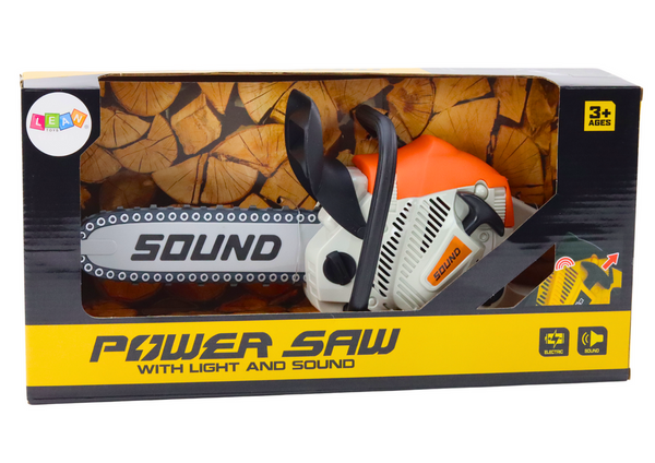 Benzinsäge für Heimwerker mit beweglichen Kettengeräuschen