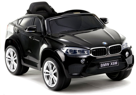 Kinderfahrzeug BMW X6 Ledersitz SCHWARZ LED Scheinwerfer EVA-Reifen