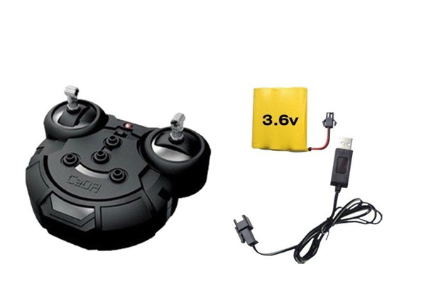 Kipper-LKW-Kran 2in1 Ferngesteuerter 2.4G Block 838 Elemente C51013W