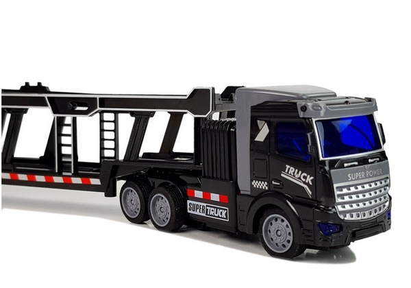 Large Remote Controlled Caravan Black 36cm Lighting Effects