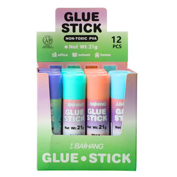 Klebestift Schule Büro Pastell 21g