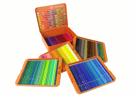 Little Artist Set 120 pcs. Crayons In Organizer