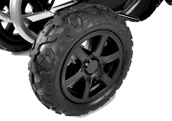 Gokart B012 Inflatable Tires Black