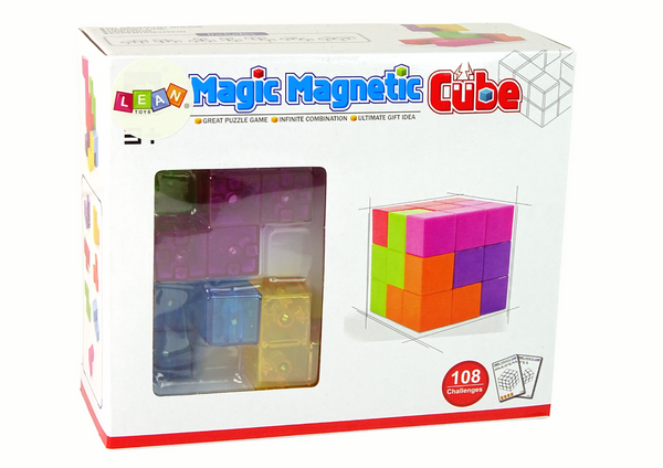 Magiczna Kostka Do Układania Magnetyczna 7 El.