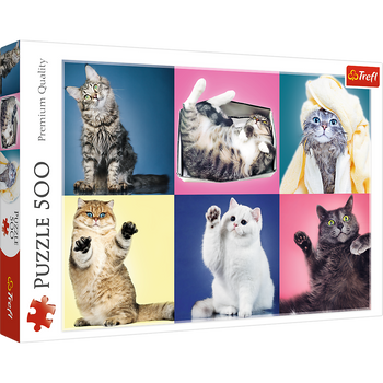Puzzle 500 pcs. Kittens Trefl 37377