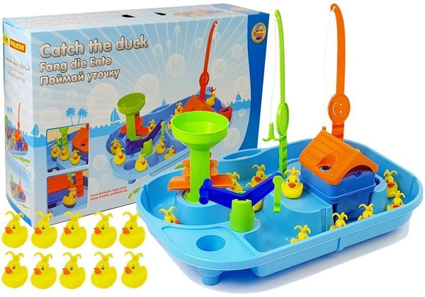 Game "Catch the duckling" for 2 players. Water Course 40541