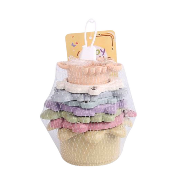 2in1 Pastell Badetassen Set 6tlg