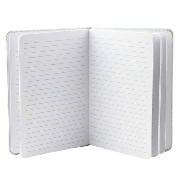 Notizbuch-Planer, liniert, Monstera-Blätter, Radiergummi, A5, 80 Blatt