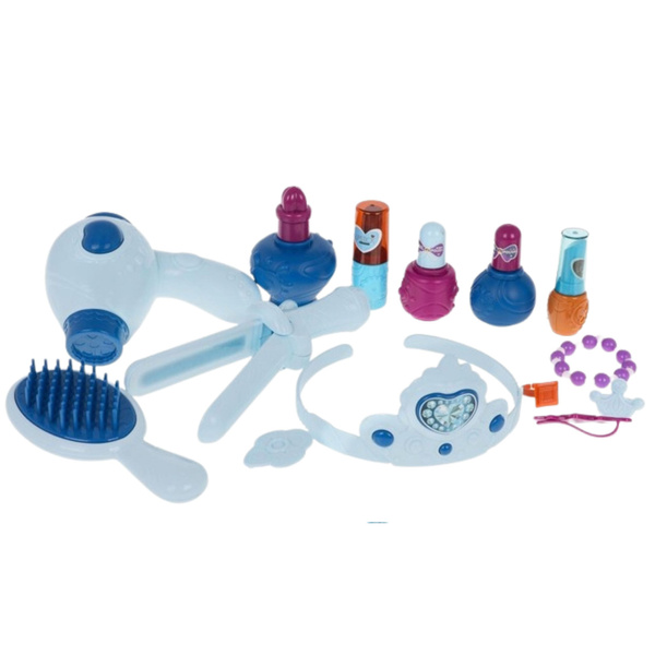 Ice Princess Interactive Dressing Table Mirror Stool Accessories 35 pcs.