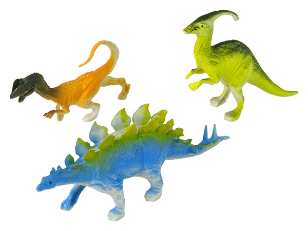 Set Dinosaurier-Figuren 9-teilig bunt