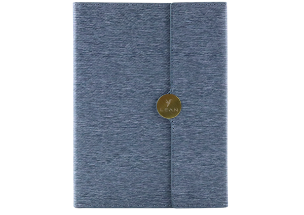 Magnetic Notebook Office Notebook Lined A5 With Gray Cover