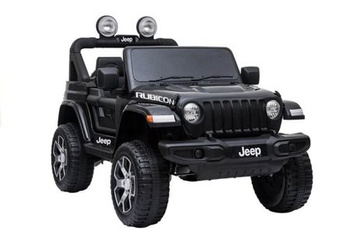 Elektro-Ride-On Jeep Rubicon 4x4 Schwarz