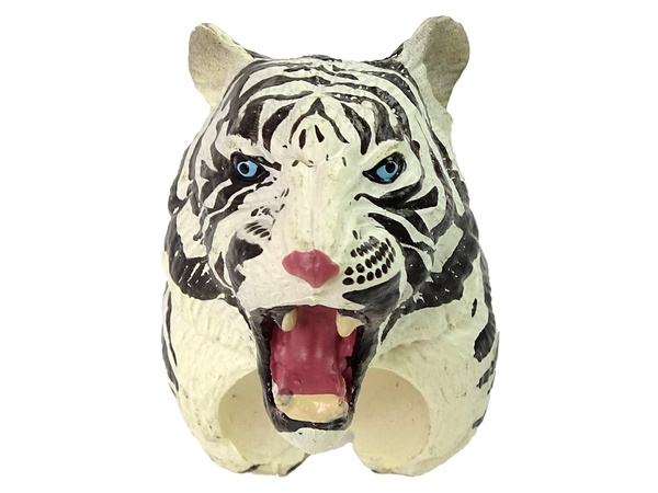 Hand Ring Educational Animals Tiger White