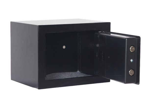 Electronic Safe Code Locker Steel Black