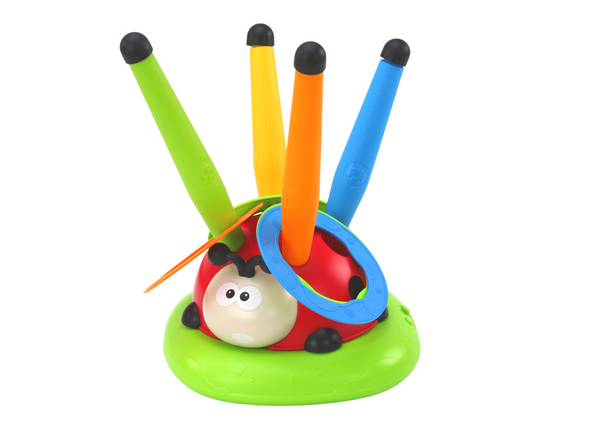 Biedronka 3-in-1-Sportspielzeug, Springseil, Wurf zum Zielwerfer