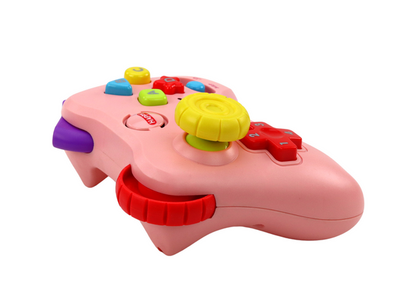 Interactive Pad Educational Console Lights Sounds Pink