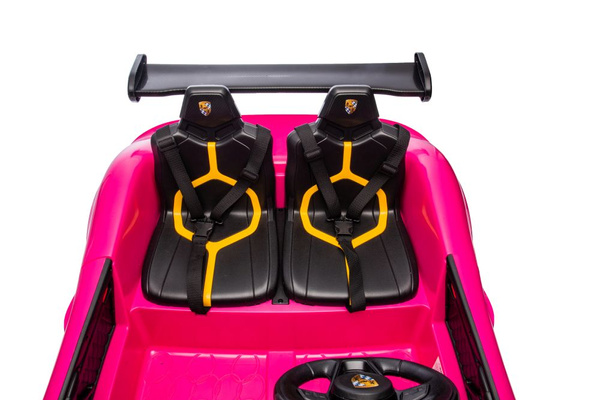 Battery-powered Car S322 Pink 4x4