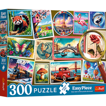 Puzzle - 300 EasyPiece - Trefl Postage Stamps 23100