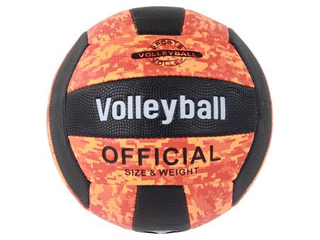 Orange Volleyballball, Größe 5, bunt