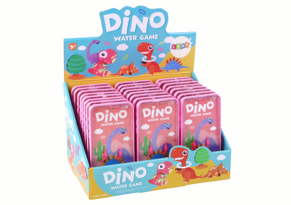 Wasser-Arcade-Spielkonsole, Telefon, Dinosaurier, Rosa
