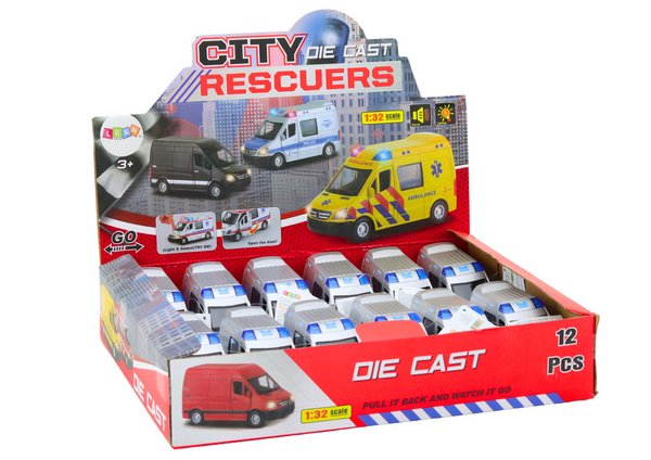 Police Car 1:32 Opening Doors Lights Sounds Drive