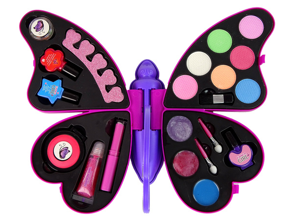 Make-up-Set Lila Schmetterlingslidschatten