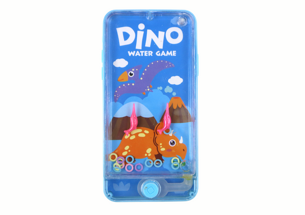 Wasser-Arcade-Spielekonsole, Telefon, Dinosaurier, Blau