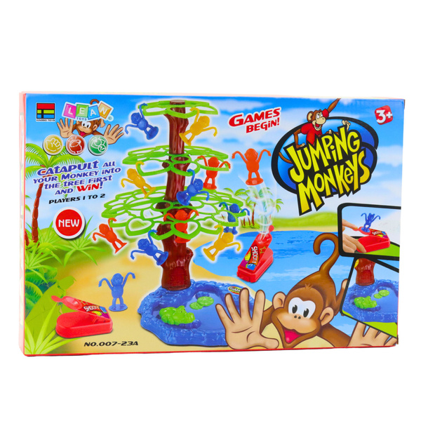 Jumping Monkeys Tree Lake Familien-Arcade-Spiel